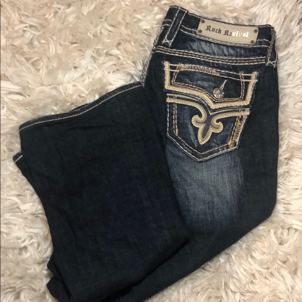 Rock Revival easy boot cut jeans Kai